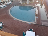 View from our balcony