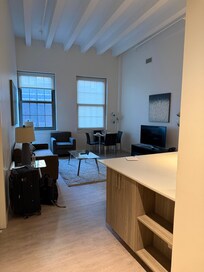 Living room from door way.