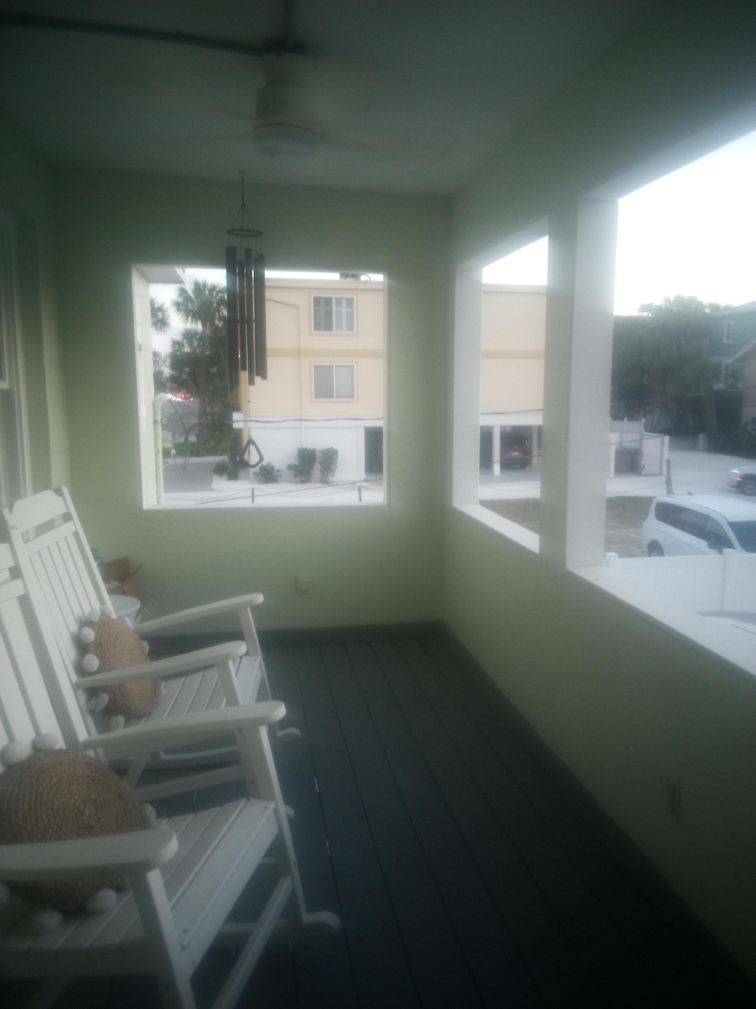 View down Gulf boulevard 