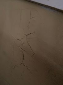 Wall in bed room area