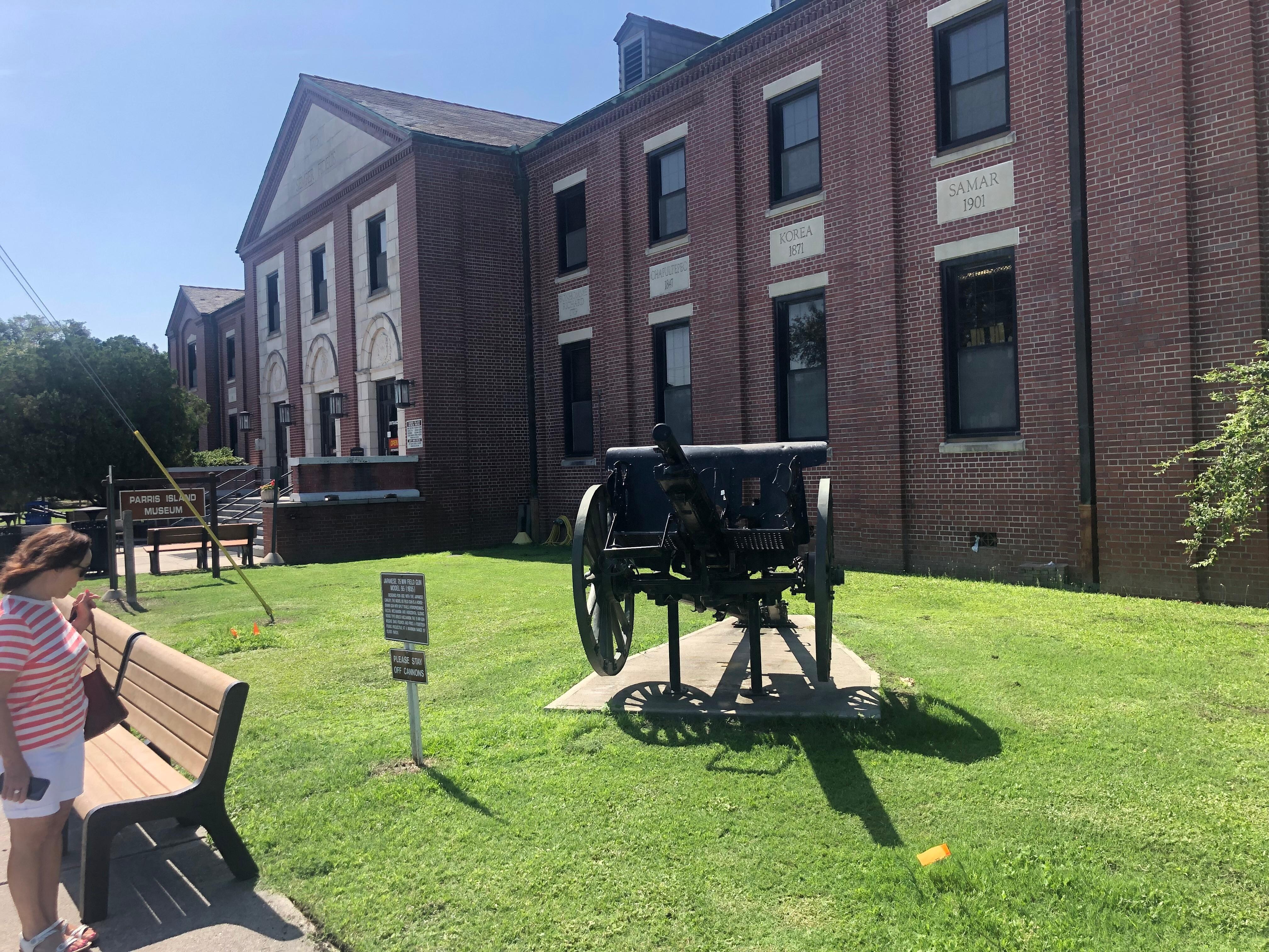 Parris Island Marine Base museum 