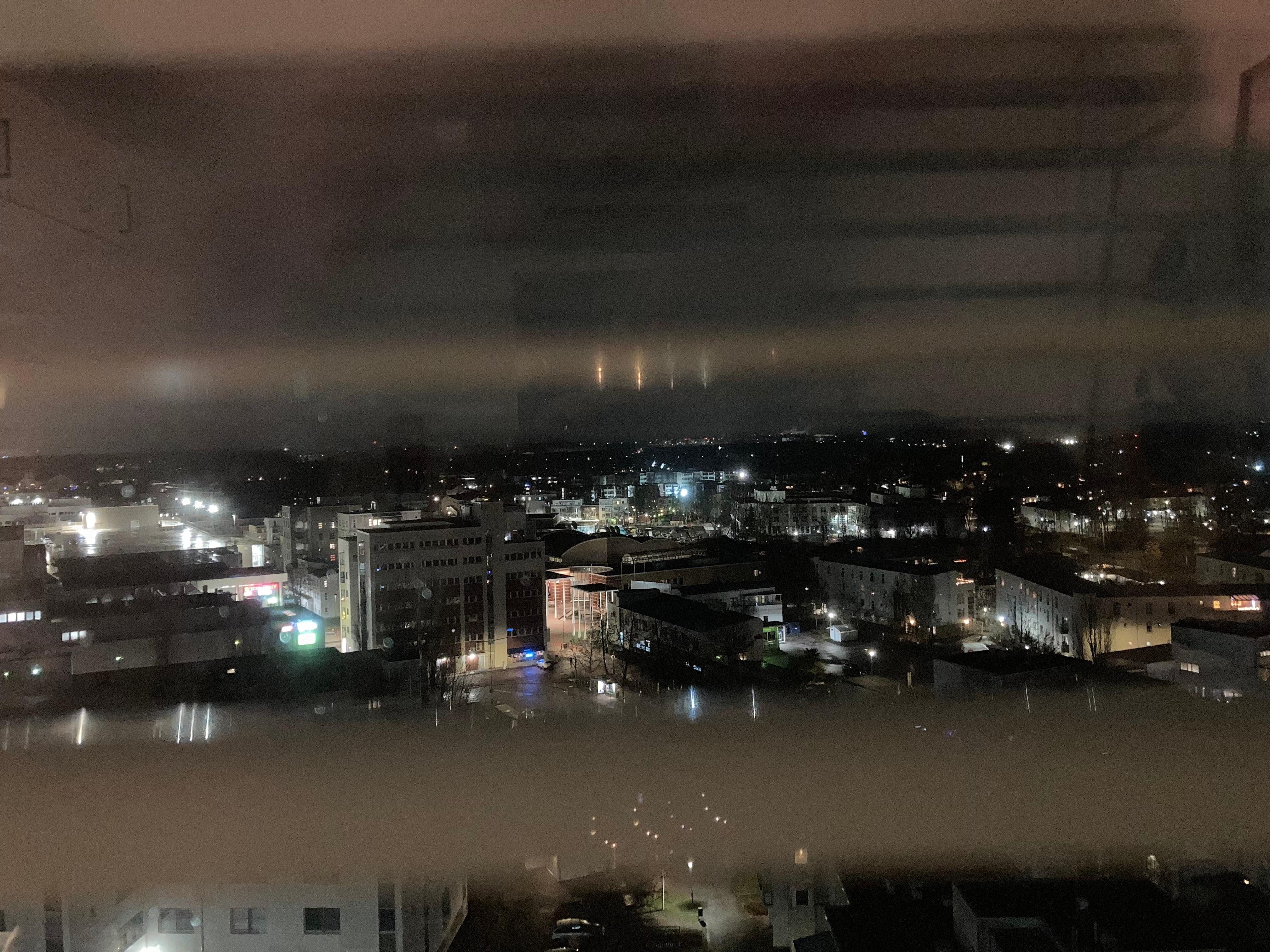 Trevligt att se Malmi by night.