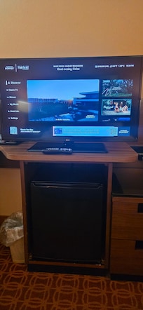 I thought it was cool to see my name on the TV