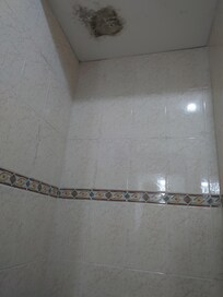 Mold by upstairs leaking