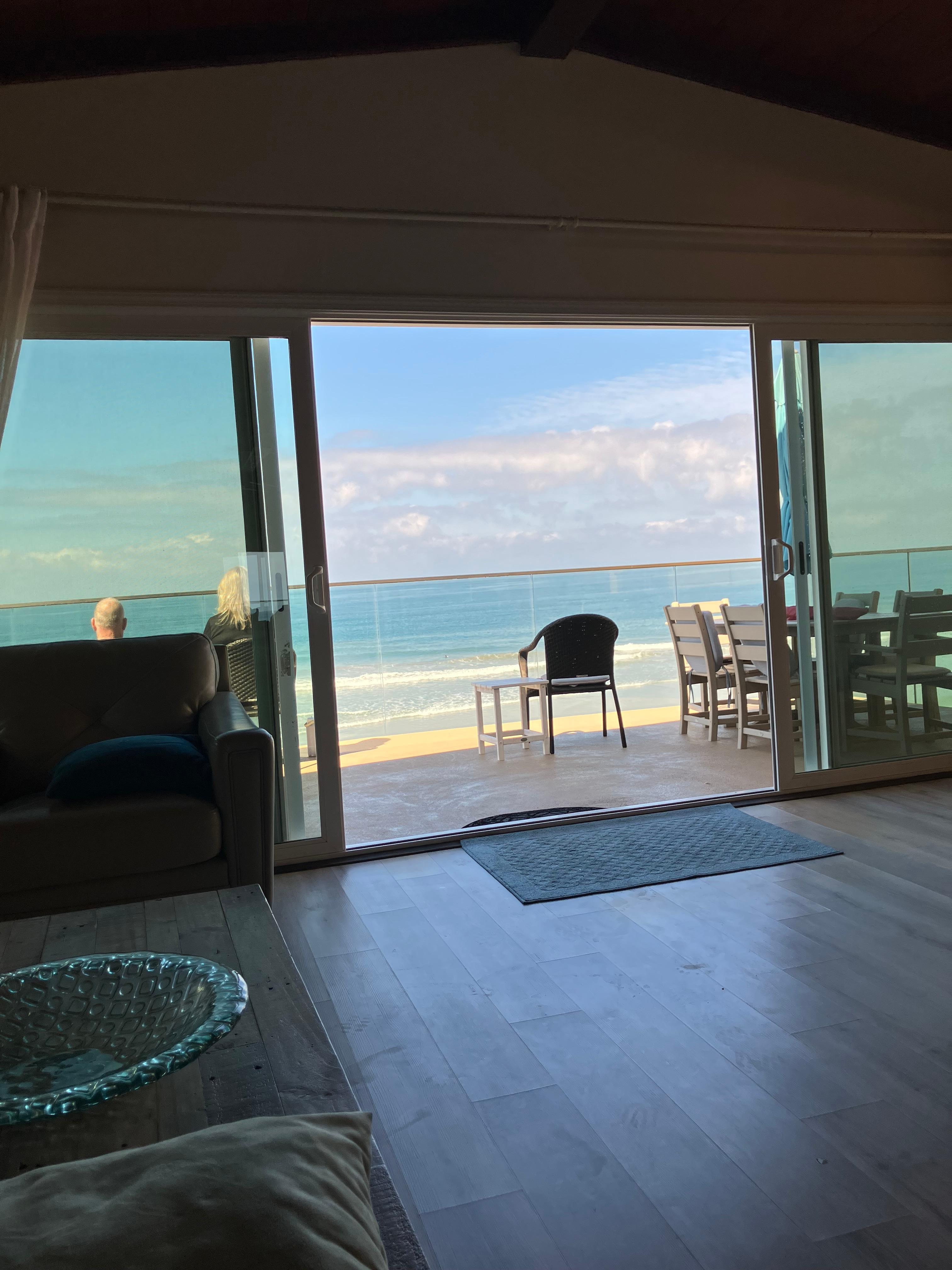 Our review from the living room