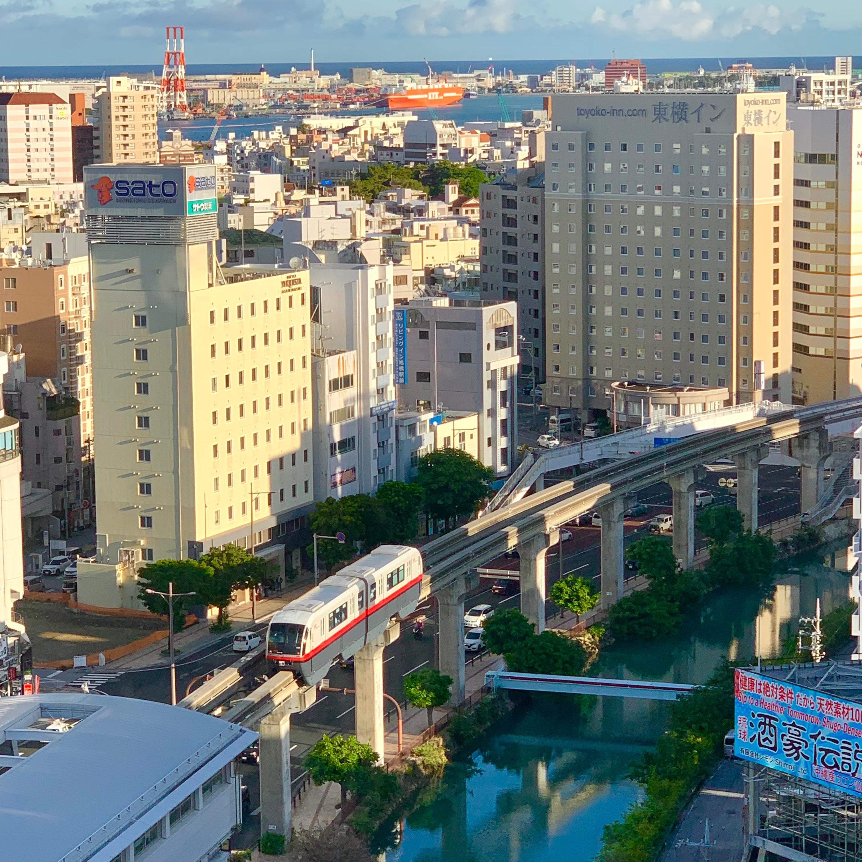 レストランから