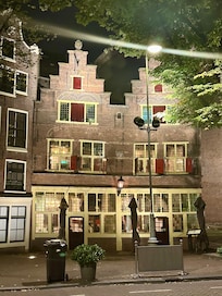 Opposite hotel