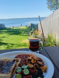 Breakfast with a view