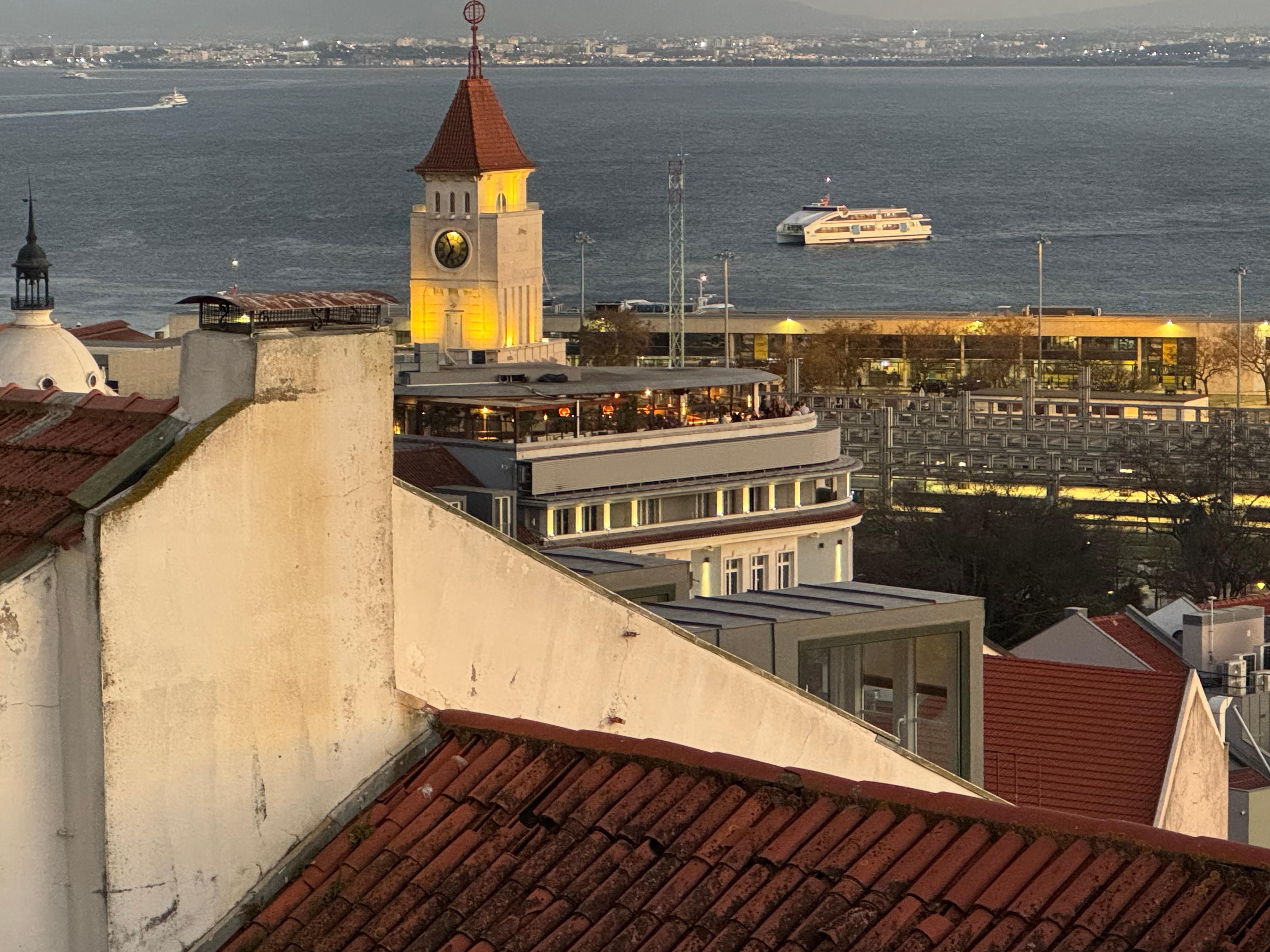 out the upper bedroom window