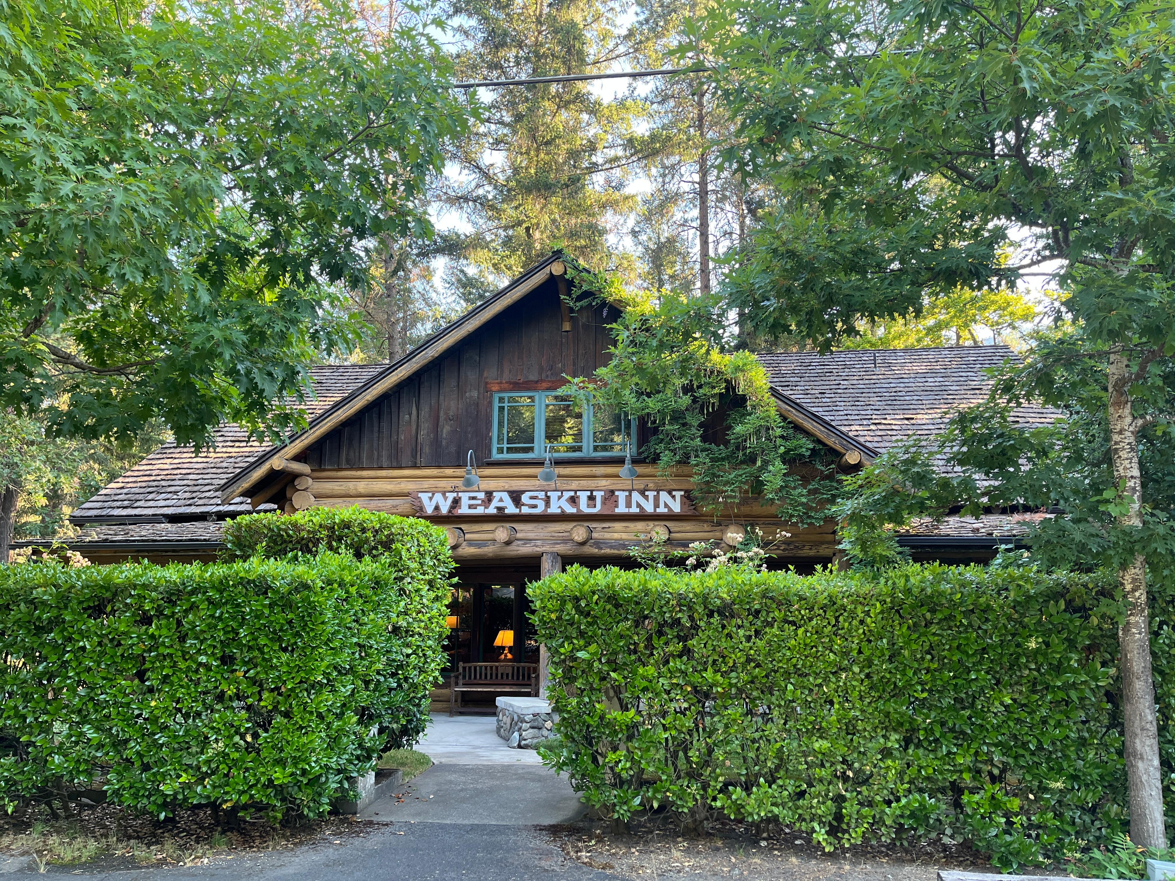 Lodge entrance