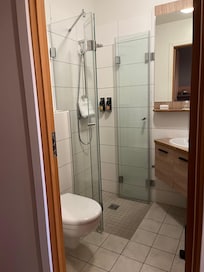 Bathroom with heated floors