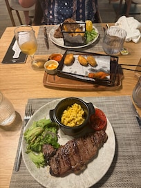 This was our meal at Butchers