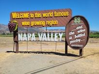 Napa Valley Welcome Sign