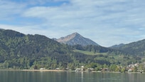 View across the lake from the terrace.