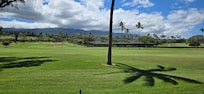 The golf course by Maui Eldorado