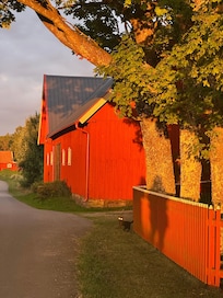 Vor dem Hof - Abendlicht