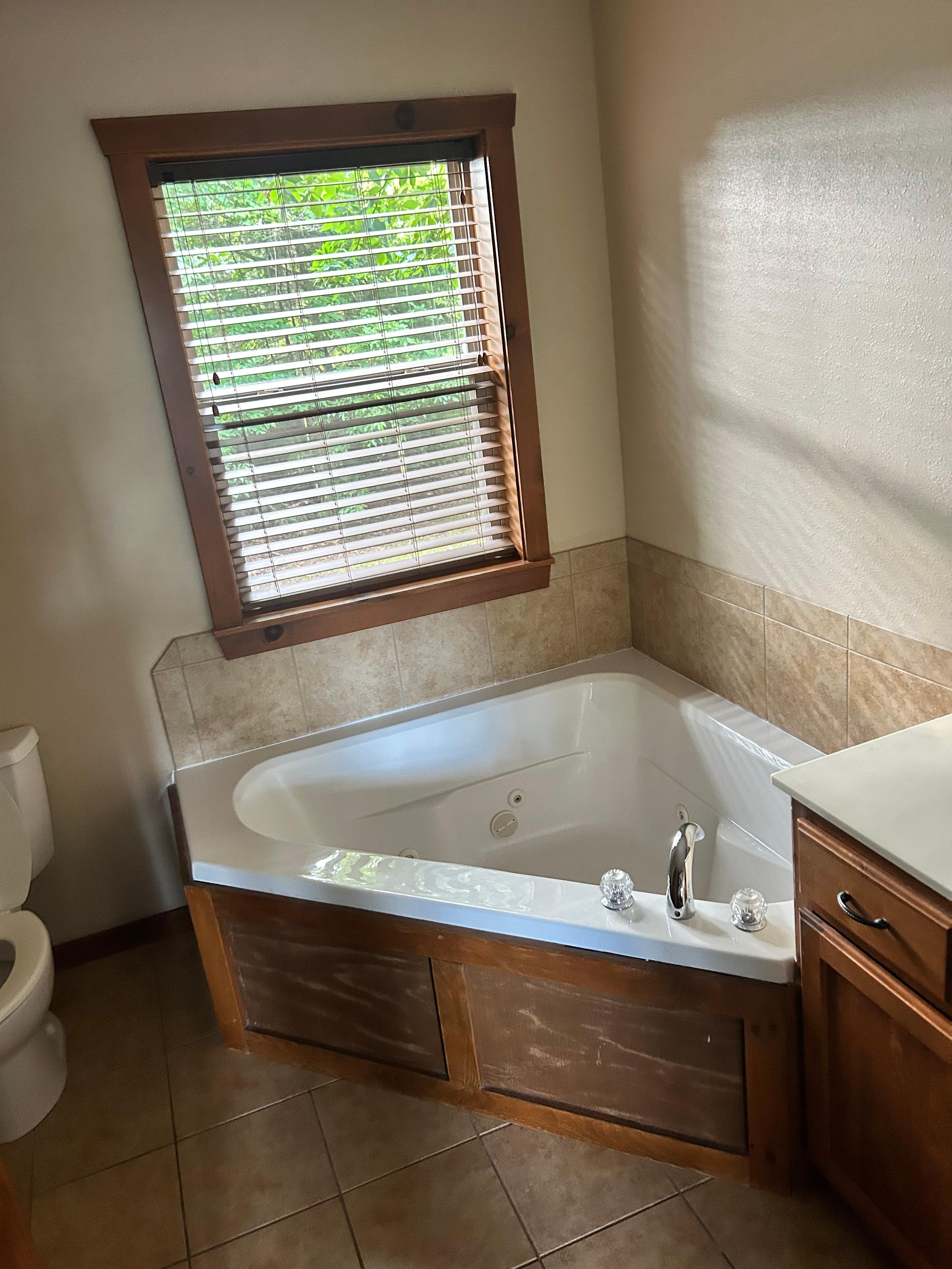 The lodge that we were accommodated to the bathroom, each bedroom had its own bathroom