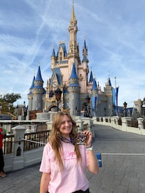 Runner with her medal