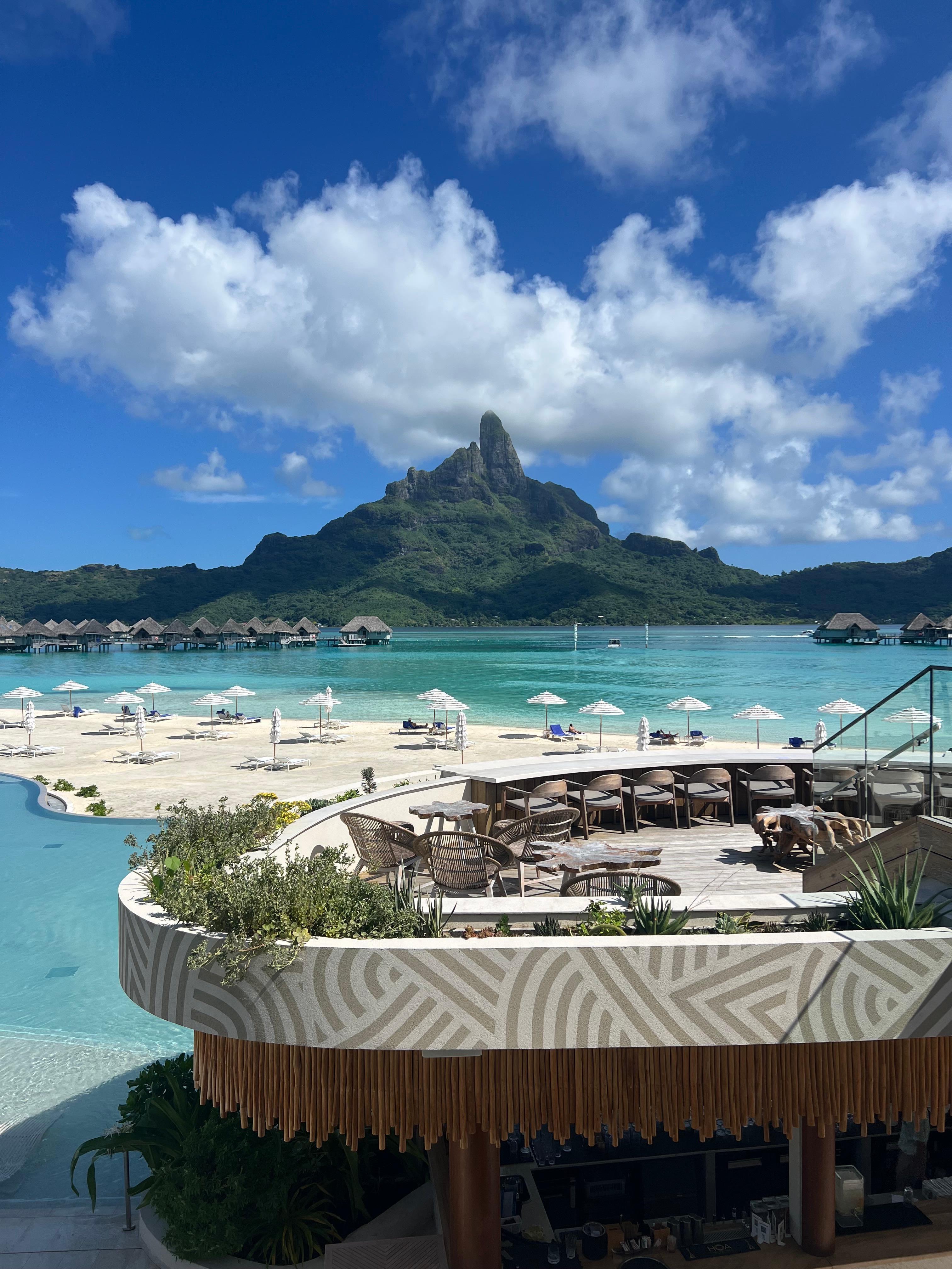 Aussicht von der Bar beim Wine Tasting