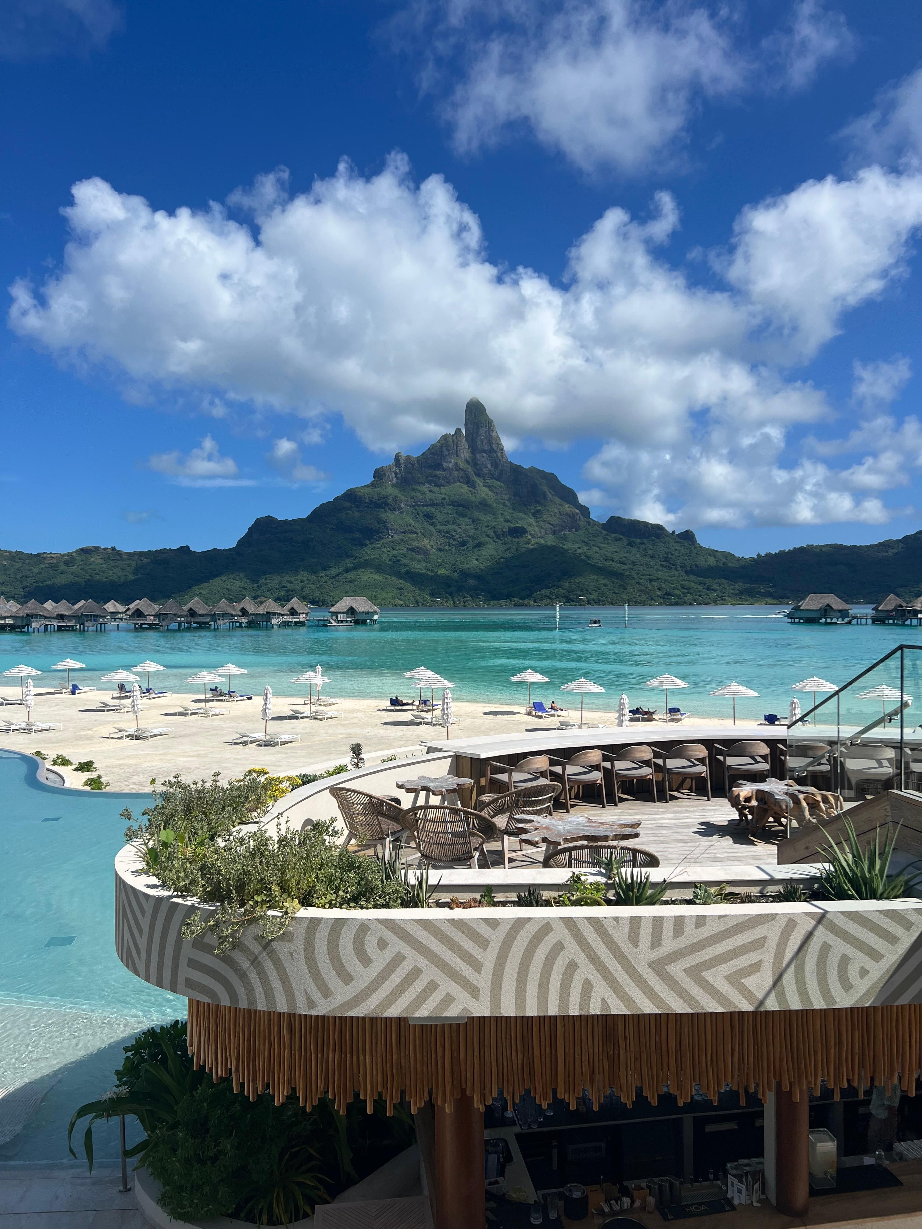 Aussicht von der Bar beim Wine Tasting