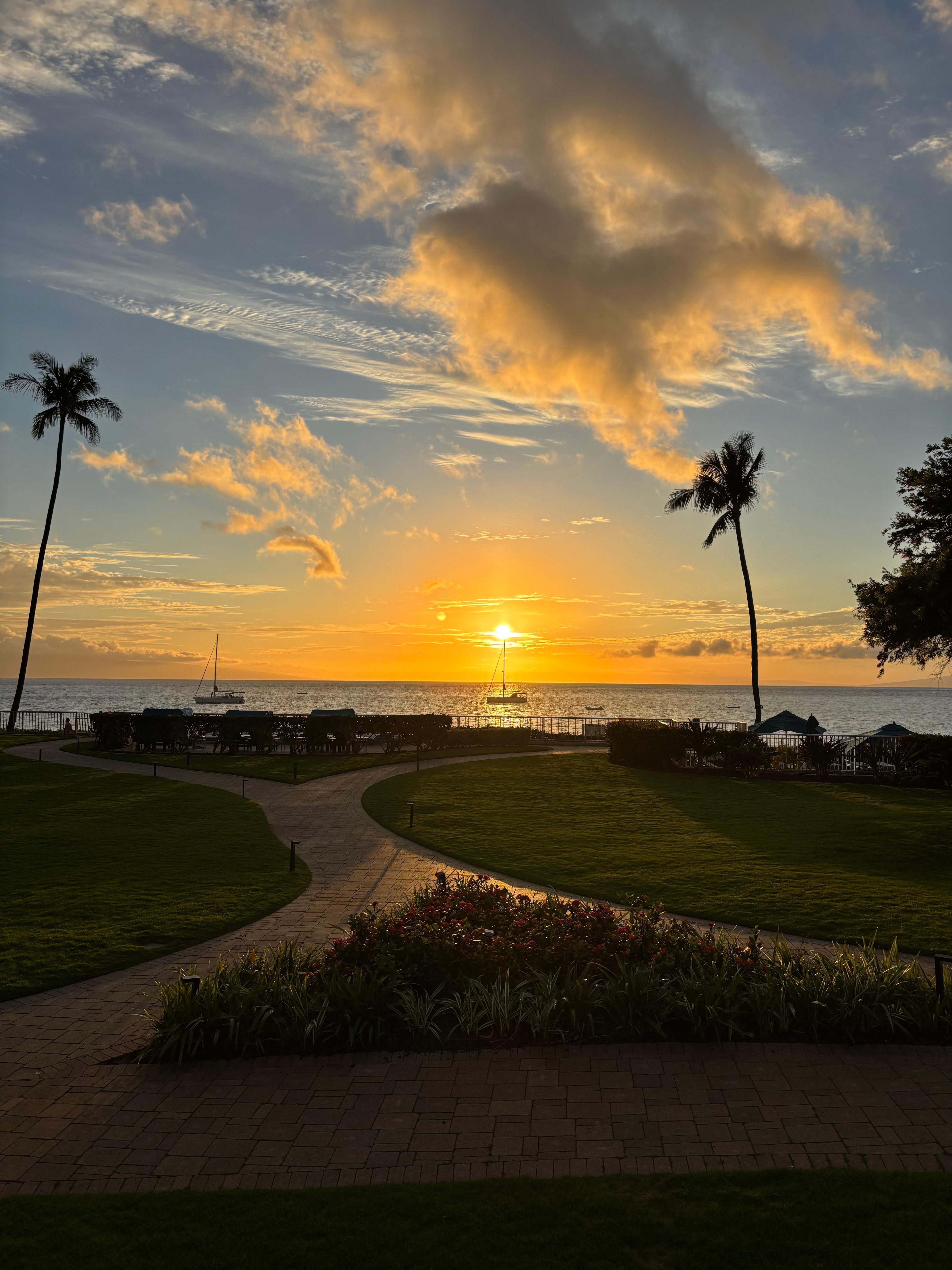 View from the hotel.