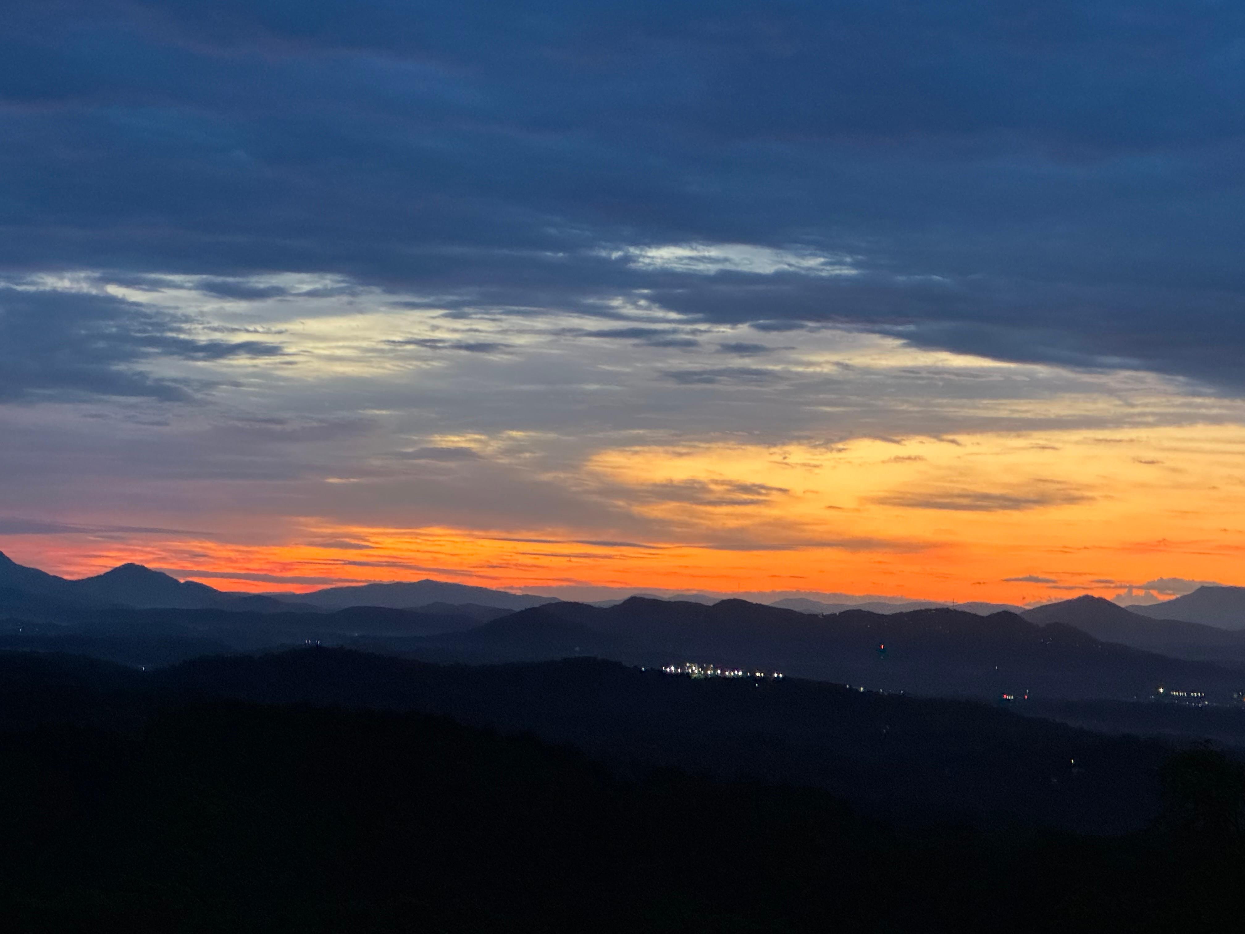 View from the deck. Stunning.