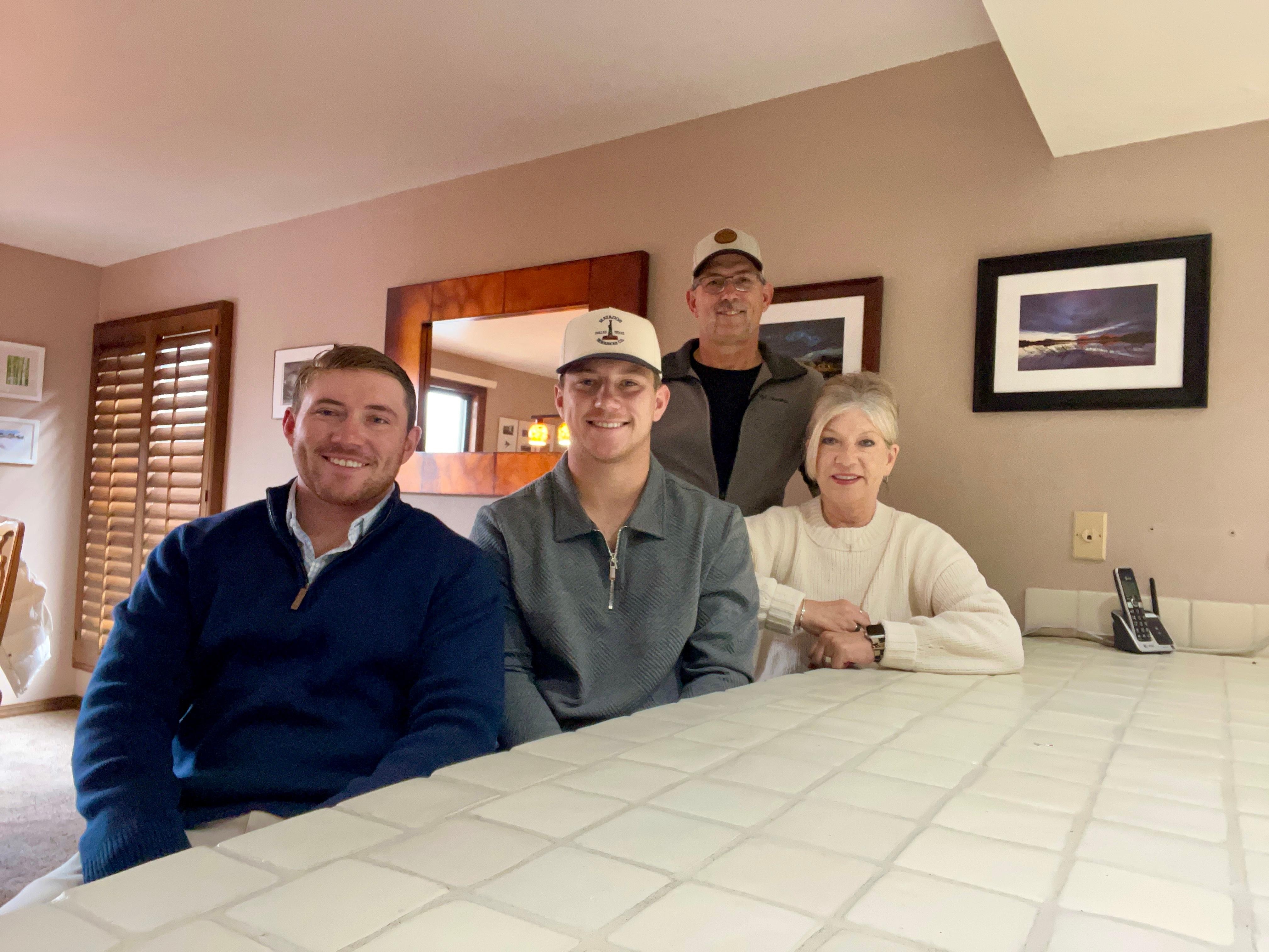 Kitchen area … headed out for dinner