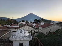Atardecer desde la terraza