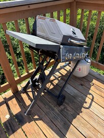 Broken grill