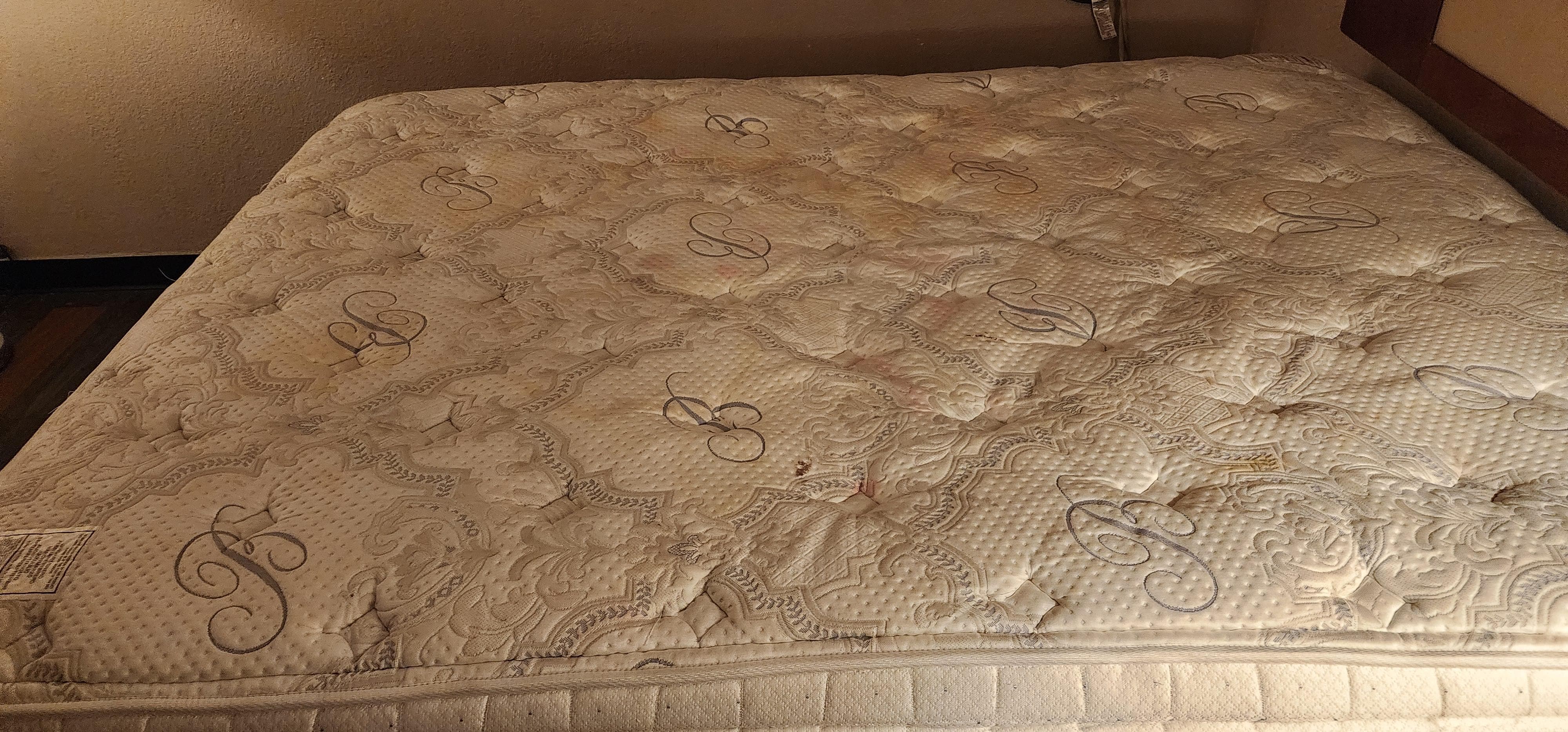 STAINED,  FILTHY, UNACCEPTABLE, UNHEALTHY 