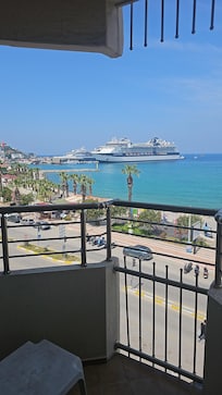 View from my balcony room 316