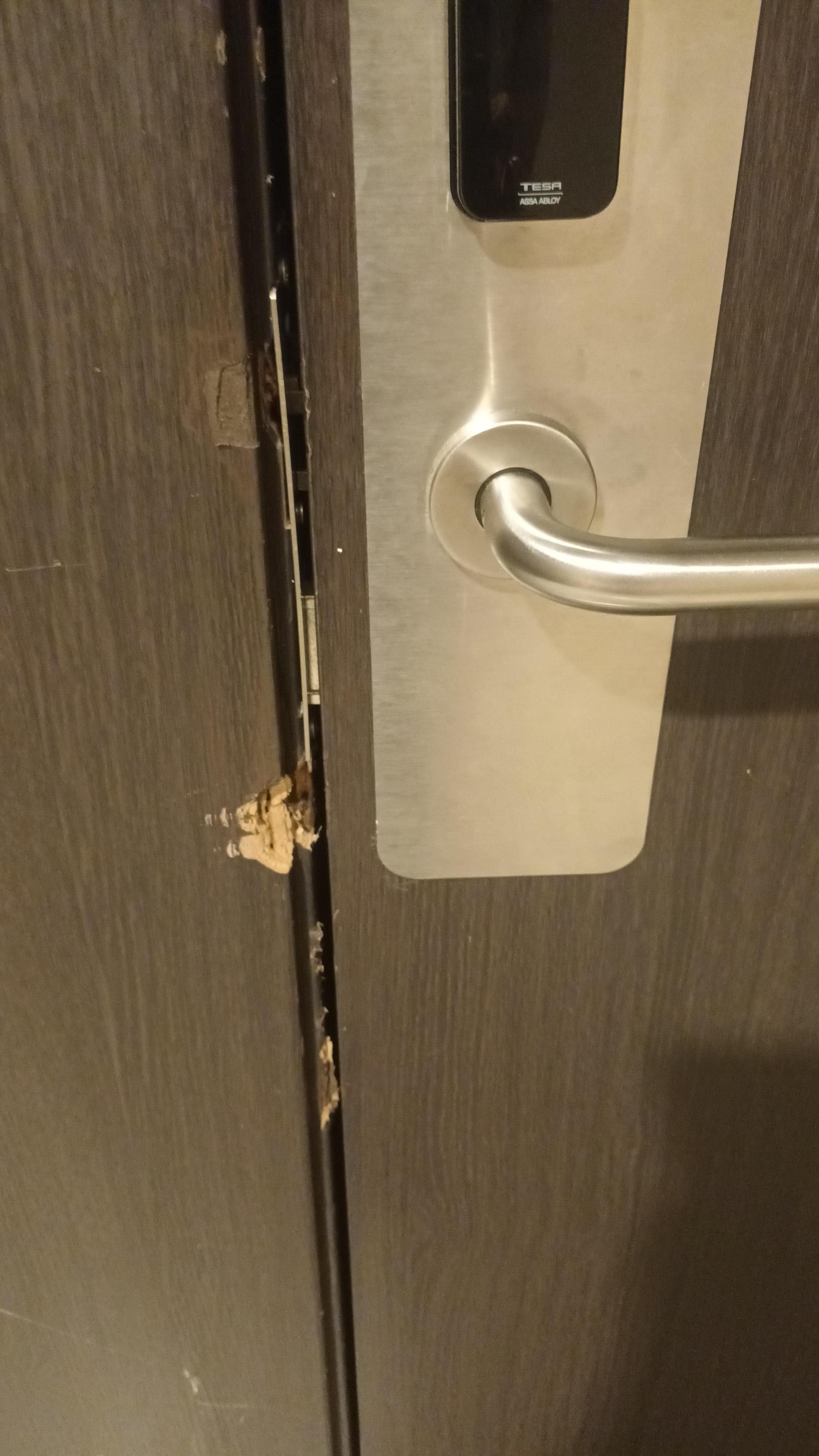 Trace de dégradation non réparée