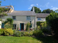 Photo of the cottage from the cottage garden.