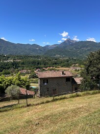 View of the house from the pool
