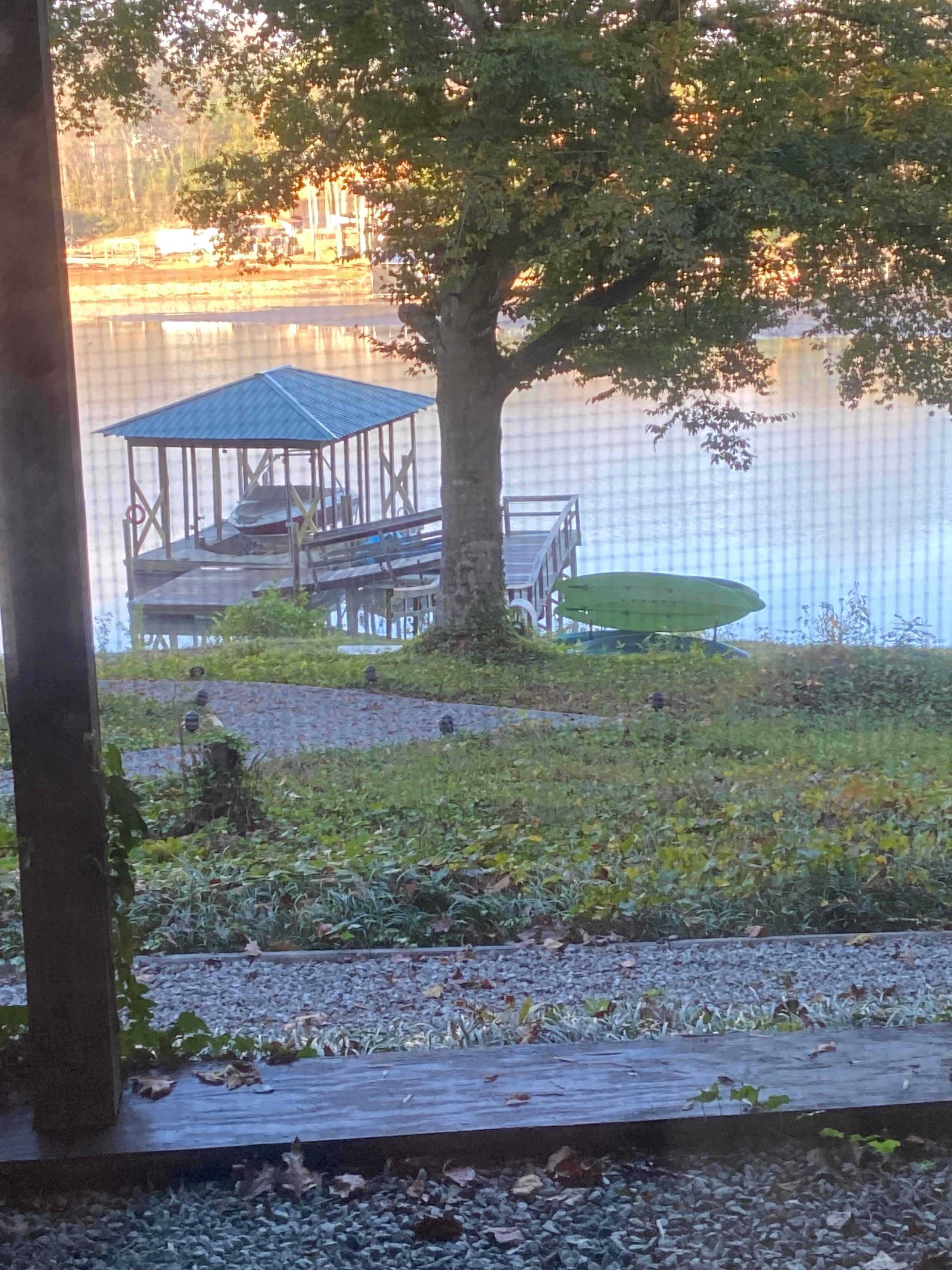 Wonderful view from the master bedroom 