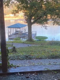 Wonderful view from the master bedroom