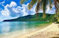 View down the beach