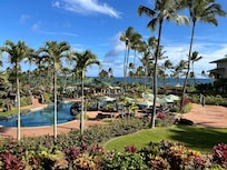 View from room balcony