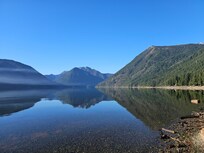 A beautiful morning at one of the many private parks you get access to