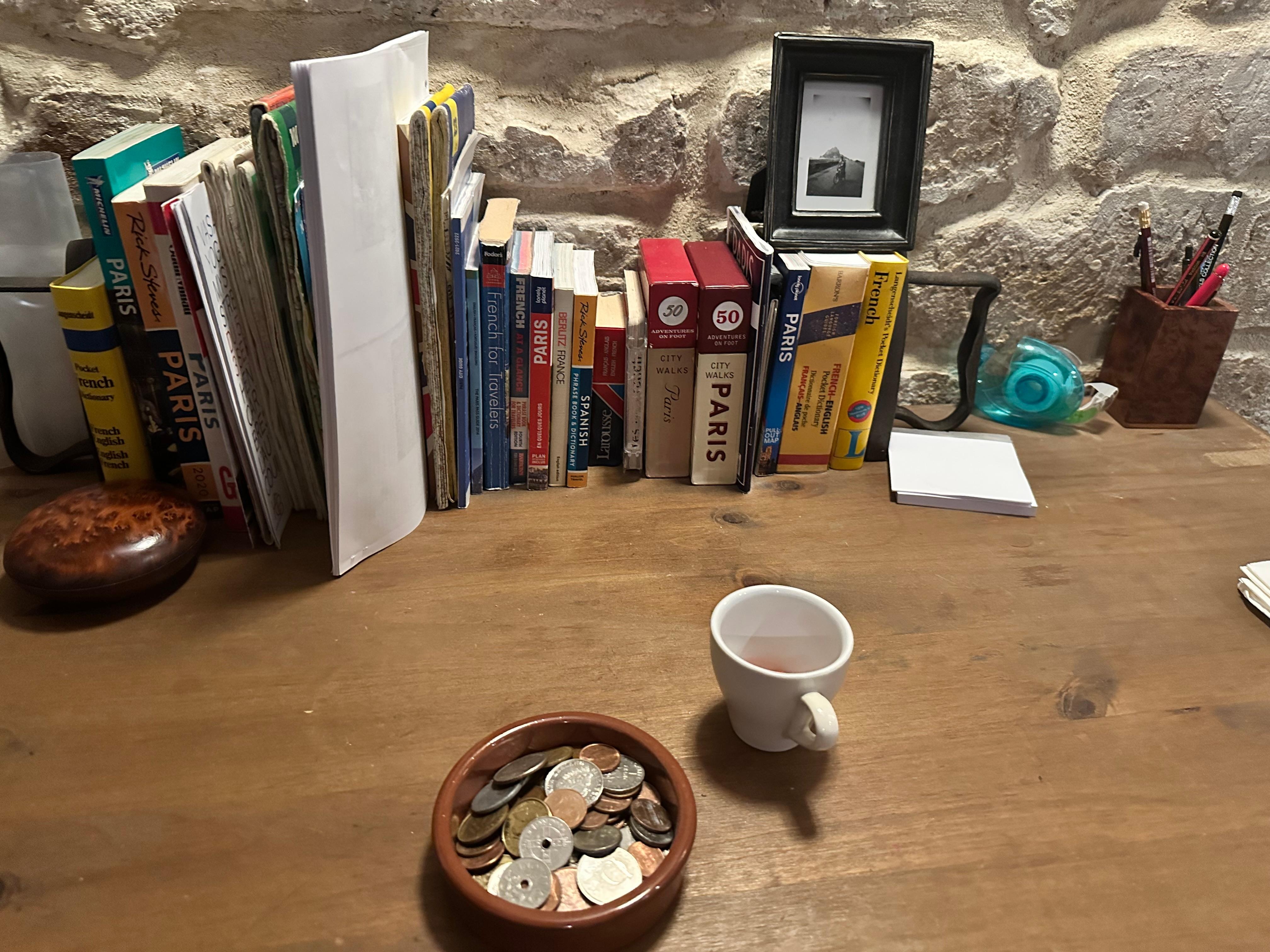 Coins from all over the world. 