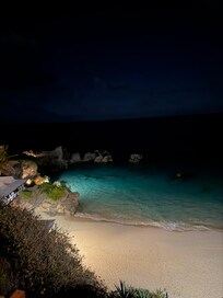 Beach view from hotel