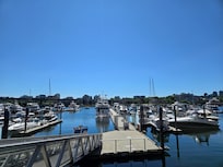 The marina