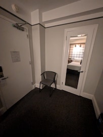 Bed area the bed pic below small but I slept good