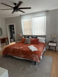 Another view of the Master King size bedroom