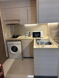 長期滞在に便利な設備が揃っています。