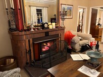 Magnificent inside fireplace