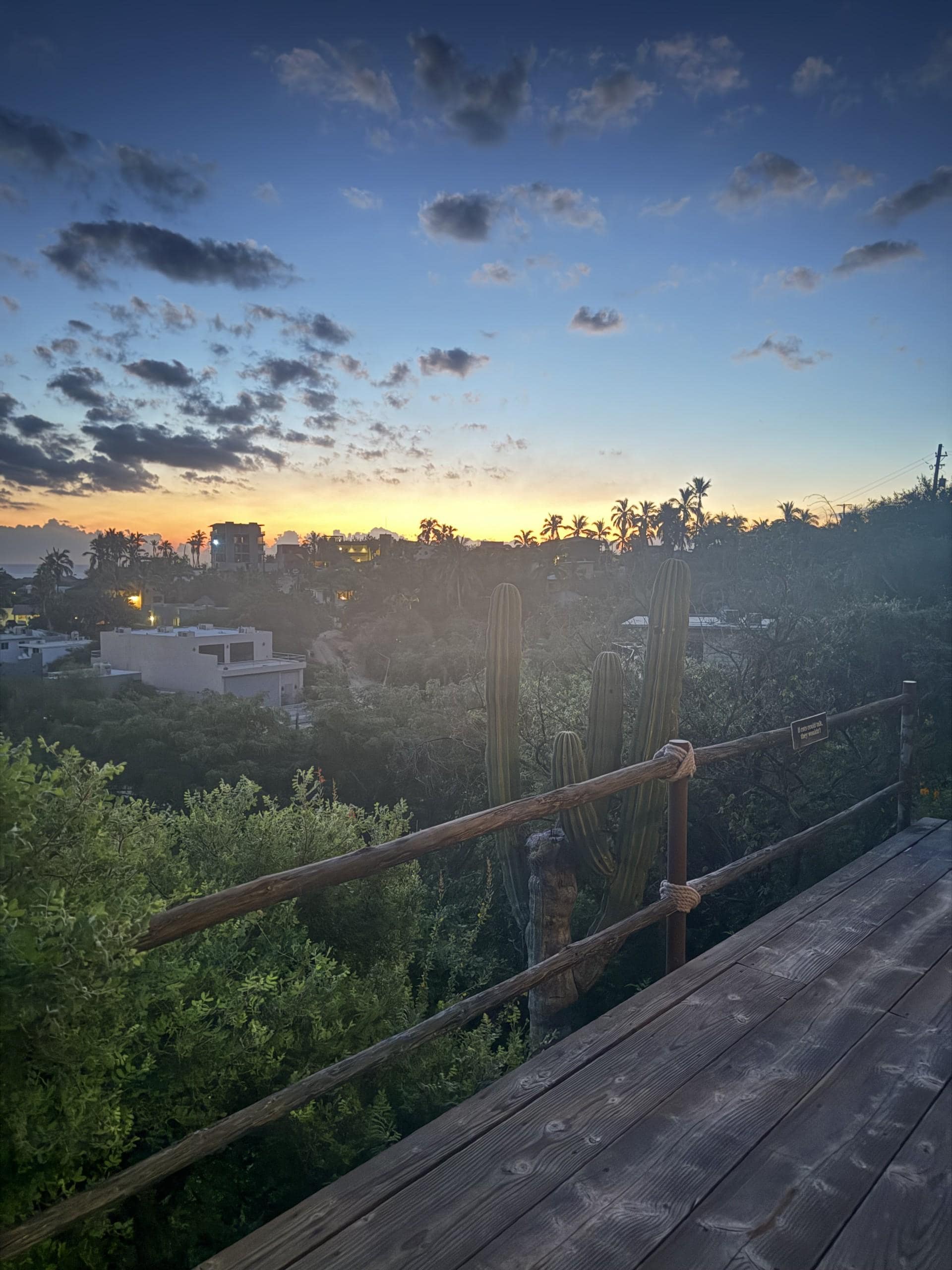 Sun is about to come up