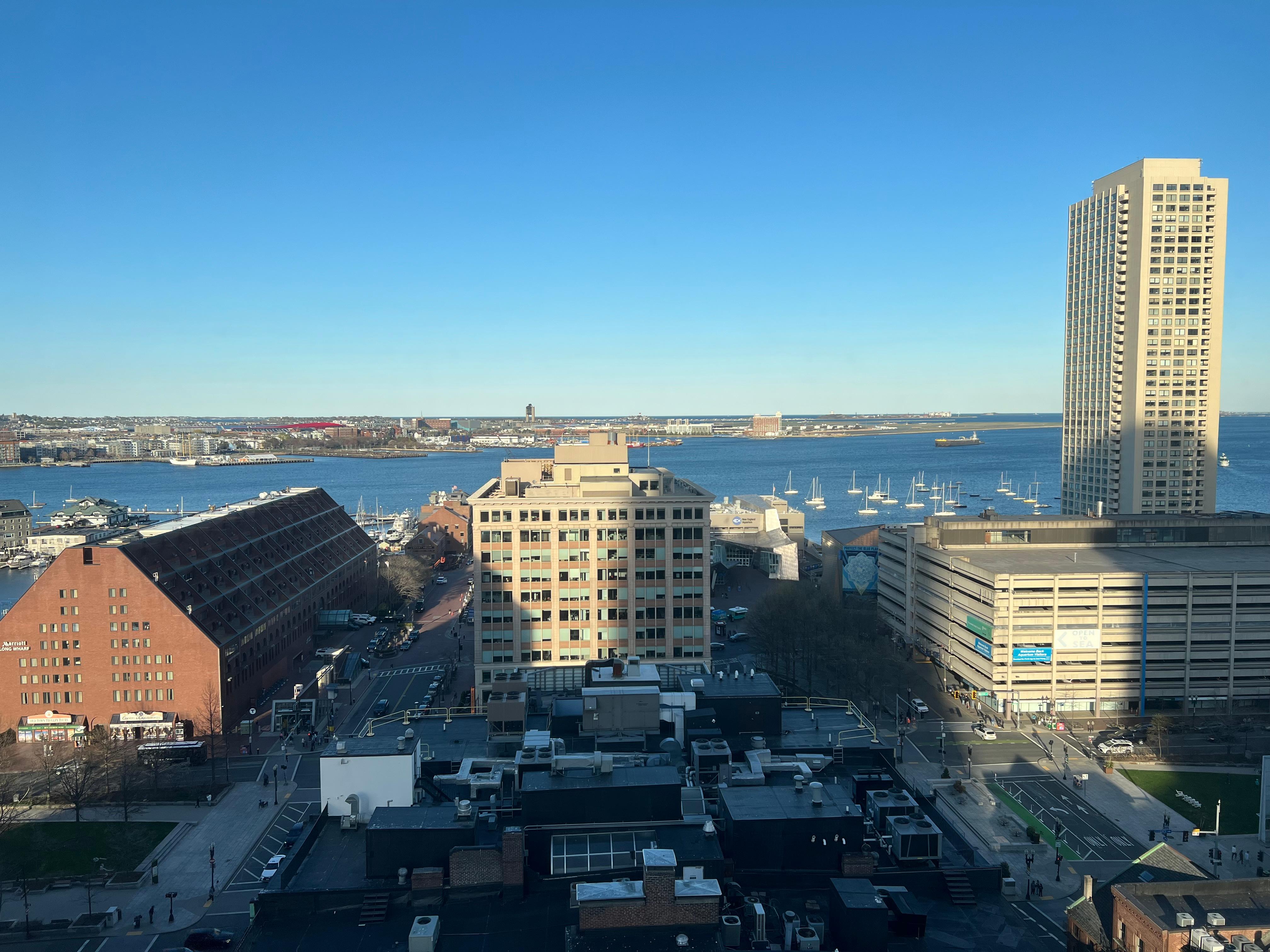 The view of the water from the unit