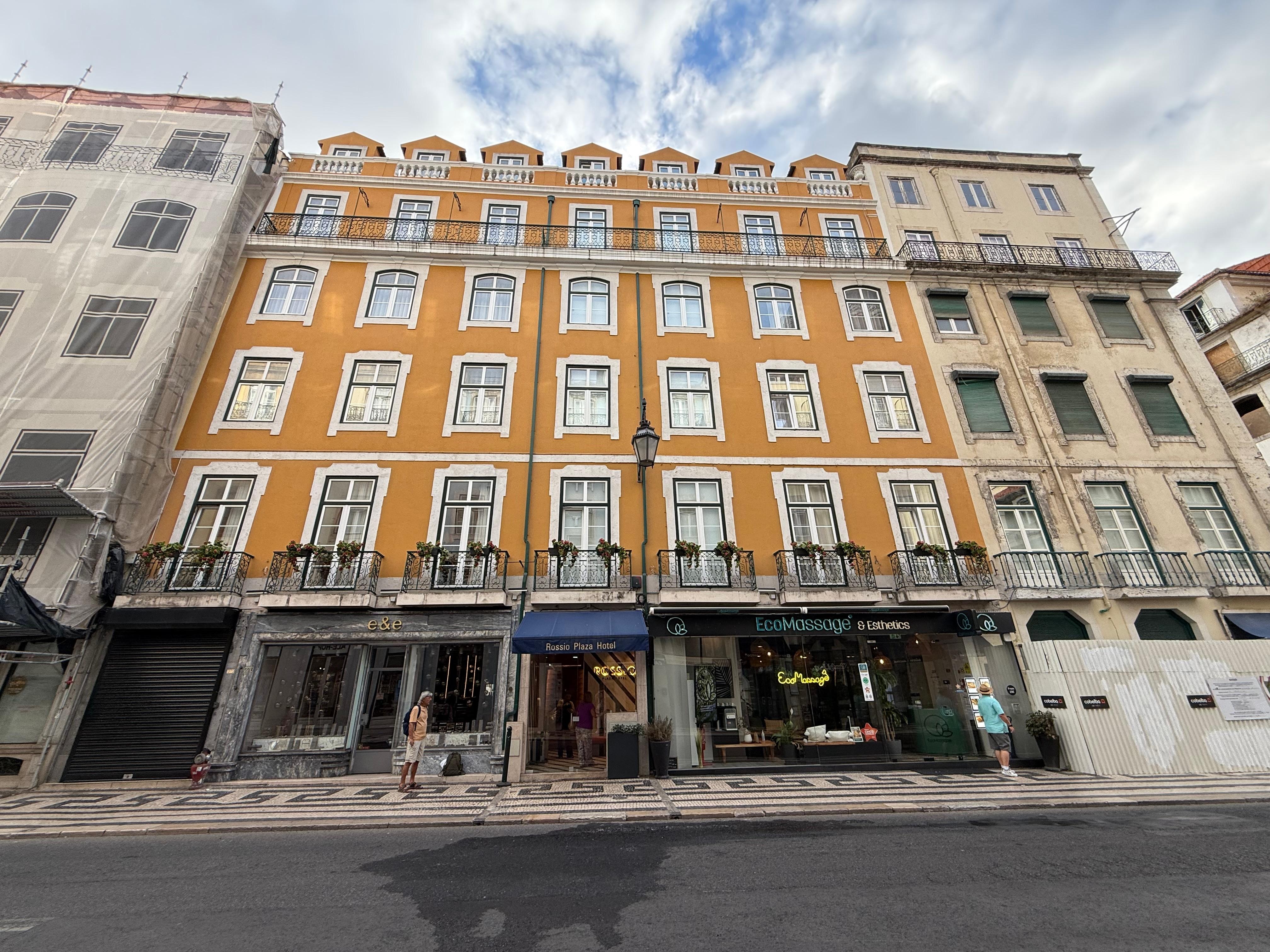 Front of hotel
