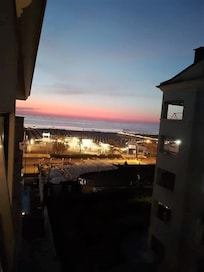 Morning view from the bathroom